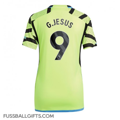 Arsenal Gabriel Jesus #9 Fußballbekleidung Auswärtstrikot Damen 2023-24 Kurzarm
